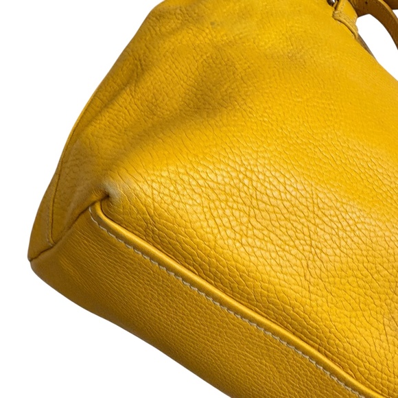 Prada yellow leather should bag authentic - Picture 14 of 16